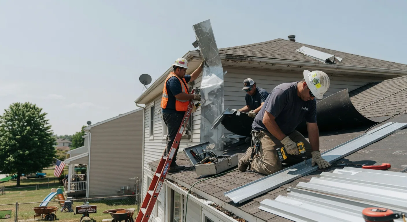 Metal Roof Repair in Conneautville, PA